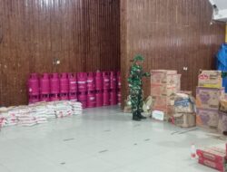 TNI-Polri dan BNPB Amankan Gudang Logistik Bencana di Bebesen Aceh Tengah