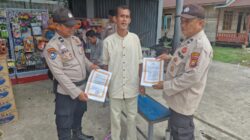 Polisi Ajak Warga Kuala Kampar Jaga Lahan dari Kebakaran