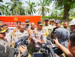 Kapolri Tinjau Kesiapan Lokasi Huntap Polri Seluas 6,5 Ha, di Aceh Tamiang