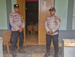 Pastikan Aman, Polisi Patroli Ibadah Tahun Baru di Tiga Gereja Kuala Kampar