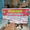 Polsek Langgam Sosialisasikan Saber Pungli di Desa Segati