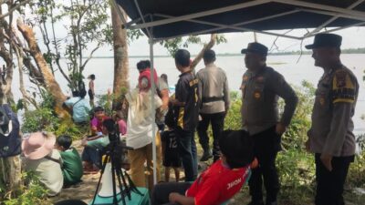 Patroli Pantai Ogis, Kapolsek Teluk Meranti: Antisipasi Risiko Ombak Bono