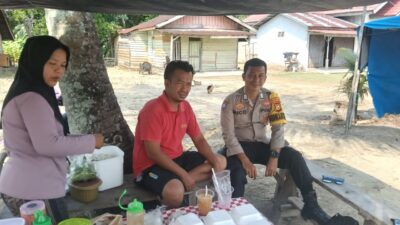 Polsek Bunut Sambangi Warga Awal Tahun 2026, Ajak Bijak Gunakan Medsos dan Jaga Kamtibmas