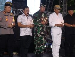 Sambut Tahun Baru 2026, Wakapolres Karangasem Hadiri Do’a Bersama di Taman Jagat Karana