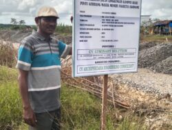 Gawat, Pekerjaan Proyek Peningkatan Jalan Lingkungan Kampus, Dari Pintu Gerbang Masuk Menuju Fakultas Ekonomi Unsam Langsa