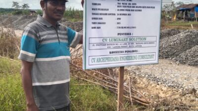 Gawat, Pekerjaan Proyek Peningkatan Jalan Lingkungan Kampus, Dari Pintu Gerbang Masuk Menuju Fakultas Ekonomi Unsam Langsa