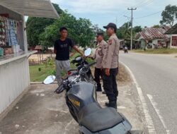Polsek Bunut Intensifkan Patroli KRYD Antisipasi Kejahatan C3