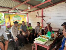 Jum’at Curhat Polsek Ukui, Polri Ajak Warga Jaga Keamanan dan Lingkungan