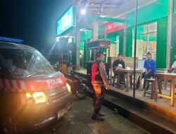 Tingkatkan Kondusifitas Keamanan Wilayah, Polsek Selat Intensifkan Blue Light Patrol 