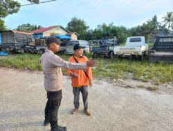 Cegah Kejahatan C3, Polsek Langgam Gelar Patroli di Wilayah Hukumnya