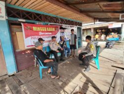Minggu Kasih Polsek Kuala Kampar, Polisi Beri Solusi Masalah Remaja dan Lingkungan