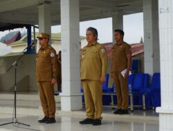 Pimpin Apel Gabungan, Bupati Tapanuli Utara tekankan ASN yang bekerja keras dan bekerja cerdas