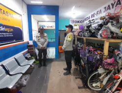 KRYD Polsek Kuala Kampar, Polisi Tingkatkan Pengamanan Objek Vital dan Pertokoan