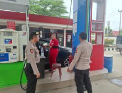 Jaga Kamtibmas, Polisi Sisir Pusat Keramaian dan Objek Vital di Pangkalan Kerinci