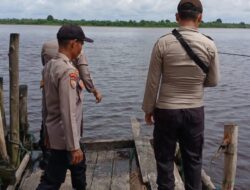 Polsek Teluk Meranti Laporkan Situasi Banjir, Warga dan Fasilitas Tetap Aman