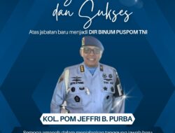Dirbinum Puspom TNI* adalah singkatan dari *Direktur Pembinaan Umum Pusat Polisi Militer Tentara Nasional Indonesia