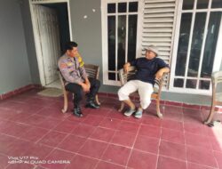 Polsek Bunut Sambangi Warga untuk Tingkatkan Kesadaran Kamtibmas
