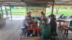 Banjir dan Kenakalan Remaja Jadi Sorotan Warga dalam Jum’at Curhat Polsek Kuala Kampar