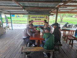 Banjir dan Kenakalan Remaja Jadi Sorotan Warga dalam Jum’at Curhat Polsek Kuala Kampar