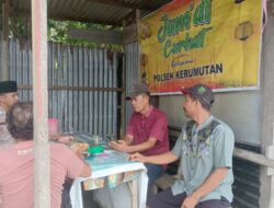 Jum’at Curhat Polsek Kerumutan: Polisi dan Warga Bersinergi Atasi Kenakalan Remaja dan Curat