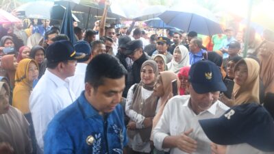 Percepat Pemulihan Pasca Bencana, Sejumlah Menteri Tinjau Lokasi dan Serahkan Bantuan di Langsa