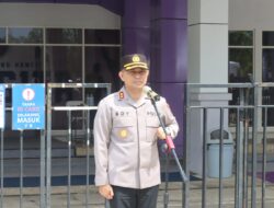 Kapolres Tangsel Pimpin Apel Kesiapan dan TFG Laga BRI Liga 1 Persita Tangerang vs Borneo FC