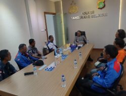 Kapolres Tangsel Terima Kunjungan Silaturahmi Elemen Serikat Buruh