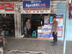 Cegah Kejahatan C3, Polsek Kuala Kampar Gelar KRYD Pagi Hari