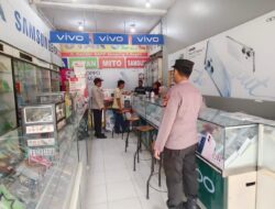 Polsek Langgam Gelar Patroli C3 Antisipasi Kejahatan di Pelalawan