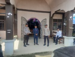 Patroli Polsek Ukui, Polisi Dampingi Jemaat Gereja Saat Ibadah