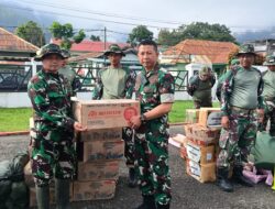 Dandim Salurkan Bantuan Logistik Melalui Koramil Jajaran Kodim 0106/Aceh Tengah