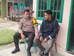 Polsek Bunut Sambangi Warga, Ajak Waspada Hoax dan Cegah Curanmor