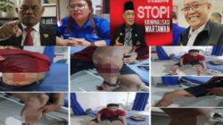 Jurnalis Mandi Darah : 15 Organisasi Pers Nasional ‘Kepung’ Kasus Penusukan Faisal, Presiden dan Kapolri di Minta Mengusut Tuntas