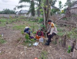Bhabinkamtibmas Polsek Bunut Sambangi Warga Dorong Partisipasi Jaga Harkamtibmas