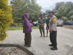 Polsek Langgam Perkuat Sinergitas dengan Koramil 09 Langgam