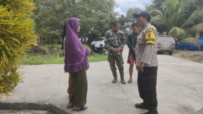 Polsek Langgam Perkuat Sinergitas dengan Koramil 09 Langgam