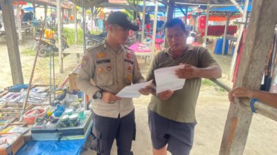 Cegah Karhutla, Polsek Kerumutan Sosialisasikan Maklumat Kapolda Riau