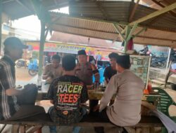 Jumat Curhat, Polsek Ukui Ajak Warga Aktif Jaga Kamtibmas