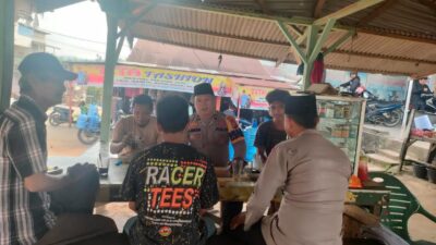 Jumat Curhat, Polsek Ukui Ajak Warga Aktif Jaga Kamtibmas