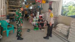 Polsek Langgam Perkuat Sinergitas dengan TNI Koramil 09 untuk Jaga Kamtibmas