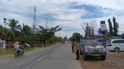 Antisipasi Laka dan C3, Polsek Pangkalan Lesung Gelar Pengaturan Lalu Lintas