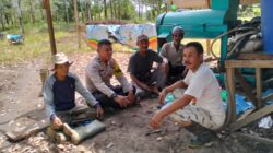 Polsek Bunut dan TNI Bersinergi Patroli Cegah Karhutla di Pelalawan