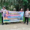 Polsek Pangkalan Lesung Gelar Patroli Karhutla dan Sosialisasi Larangan Membakar Lahan