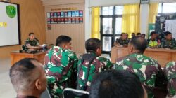 Dandim 0106/Aceh Tengah Pimpin Rapat Evaluasi Jembatan Yang Rusak Akibat terdampak Bencana