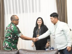 Danrem 044/Gapo Terima Kunjungan Silaturahmi Wakil Kepala Wilayah Bank Mandiri Sumsel