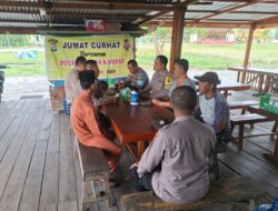 Warga Kuala Kampar Curhat Soal Karhutla dan Penipuan Online ke Polisi