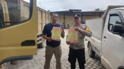 Polsek Kerumutan Gelar Patroli Karhutla dan Sosialisasi Larangan Membakar Lahan