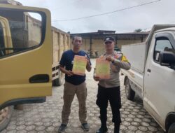 Polsek Kerumutan Gelar Patroli Karhutla dan Sosialisasi Larangan Membakar Lahan