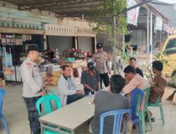 Dialogis dan Patroli, Polsek Ukui Ajak Warga Aktif Jaga Kamtibmas