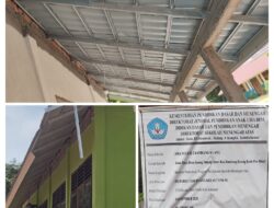 Diduga Mark Up Anggaran Rehabilitasi Ruang Kelas, SMAN 2 Rambang Kuang Disorot Warga